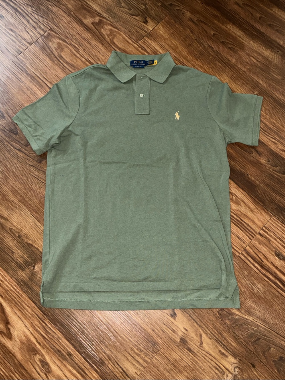Polo Ralph Lauren Olive Classic Fit Polo